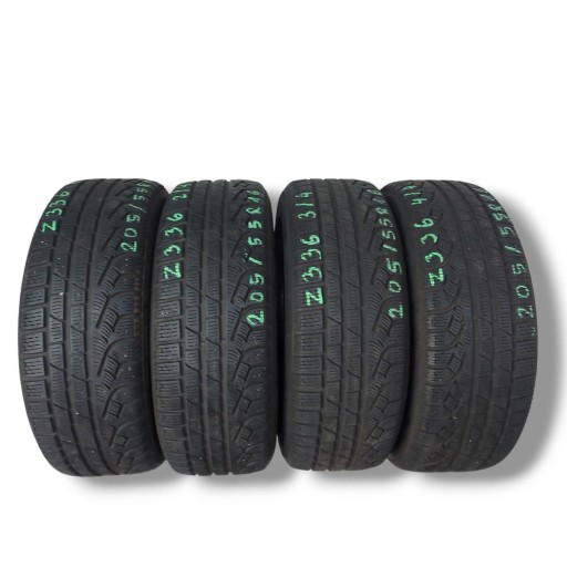 ЗИМНИЕ ШИНЫ 4 ШТ. 205/55/R16 PIRELLI SOTTOZERO WINTER 210 SERIE II