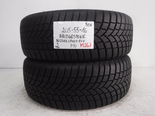 ЗИМНИЕ ШИНЫ BRIDGESTONE BLIZZAK LM001 EVO 205/55/16 91H MO M+S