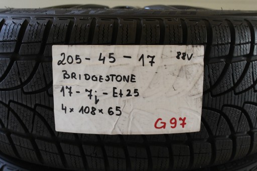 ЗИМНИЕ ШИНЫ BRIDGESTONE LM-P32 205 45 17 88V