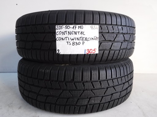 ЗИМОВІ ШИНИ CONTINENTAL TS830P 205/50/17 93H