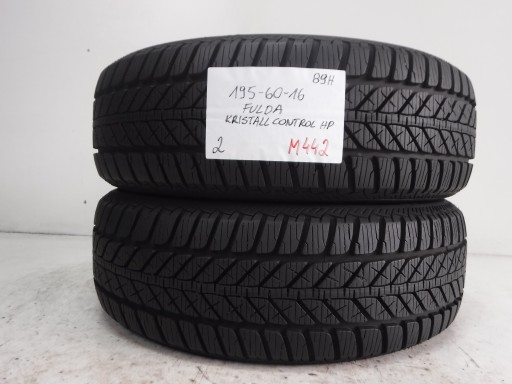 FULDA KRISTALL CONTROL HP ЗИМОВІ ШИНИ 195/60/16 89H M+S