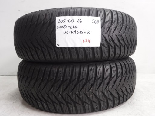 GOODYEAR ULTRAGRIP 8 ЗИМОВІ ШИНИ 205/60/16 96H