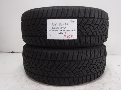 ЗИМОВА ШИНА GOODYEAR ULTRAGRIP PERFORMANCE GEN-1 215/55/17 98V M+S