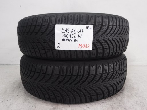 ЗИМНИЕ ШИНЫ MICHELIN ALPIN A4 215/60/17 96H MO M+S