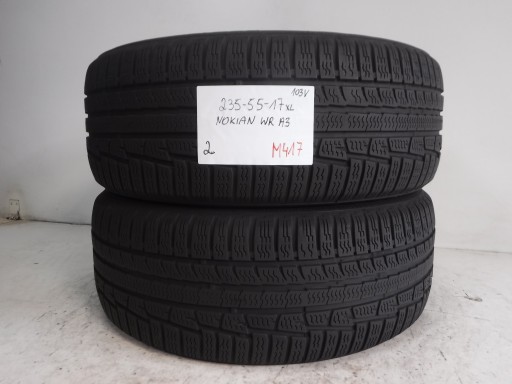 NOKIAN WR A3 ЗИМОВІ ШИНИ 235/55/17 103V M+S XL