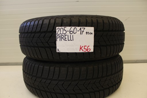 ЗИМОВА ГУМА PIRELLI 205/60/17 93H