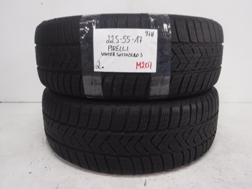 ЗИМНИЕ ШИНЫ PIRELLI SOTTOZERO 3 225/55/17 97H MO M+S