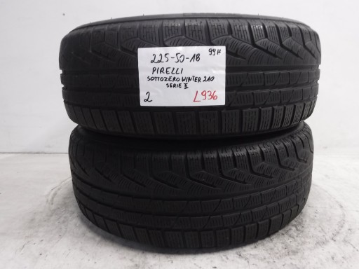 PIRELLI SOTTOZERO WINTER 210 SERIE II ЗИМОВІ ШИНИ 225/50/18 99H AO M+S