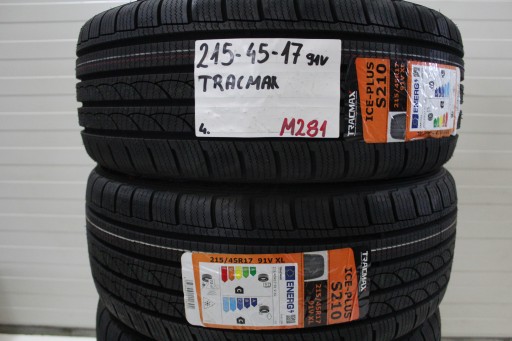 ЗИМОВІ ШИНИ TRACMAX ICE-PLUS 215 45 17 91V XL
