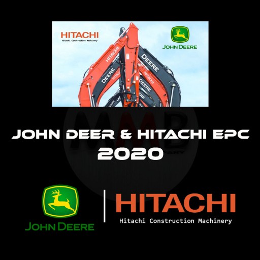 282405DHL - ПРОГРАММНОЕ ОБЕСПЕЧЕНИЕ JOHN DEERE И HITACHI EPC 2020