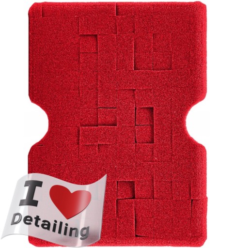 Губка OPTIMUM Big Red Sponge - Губка для безпромывочной мойки автомобилей без смывания