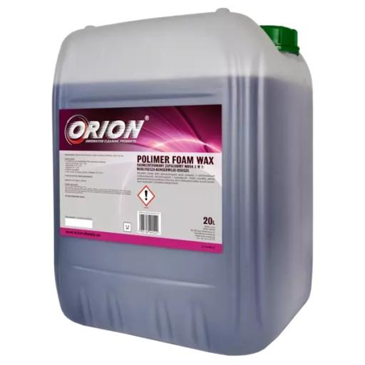 ORION Polymer Foam Wax 20л Полимерный автомобильный воск для пенной автомойки