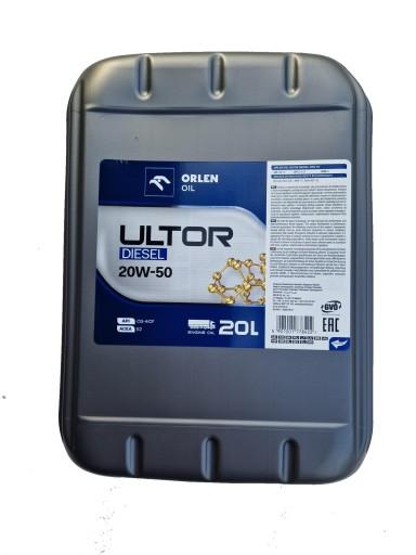 ORLEN OIL ULTOR DIESEL OIL 20W-50 20л.