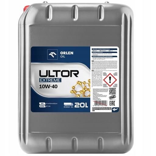 Масло моторное ORLEN OIL ULTOR EXTREME 10W40 20л.