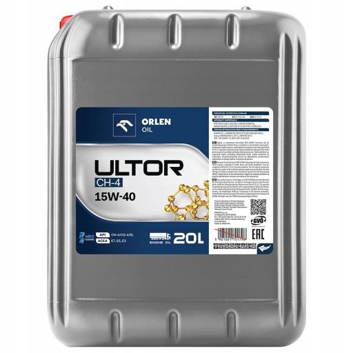 ORLEN ULTOR OIL CH-4 15W-40 20л.