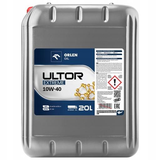 ORLEN ULTOR EXTREME OIL 10W-40 CI-4 20л