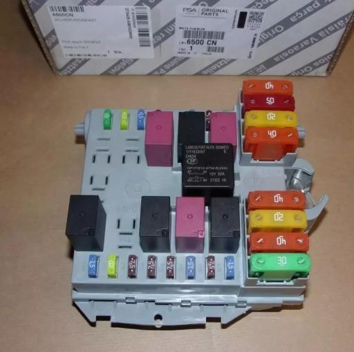 6500.CN 6500 - Оригинальный блок предохранителей citroen peugeot - 6500cn