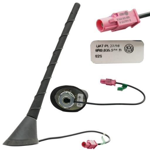 ОРИГІНАЛЬНА АНТЕНА НА ДАХ SKODA CITIGO VW UP POLO