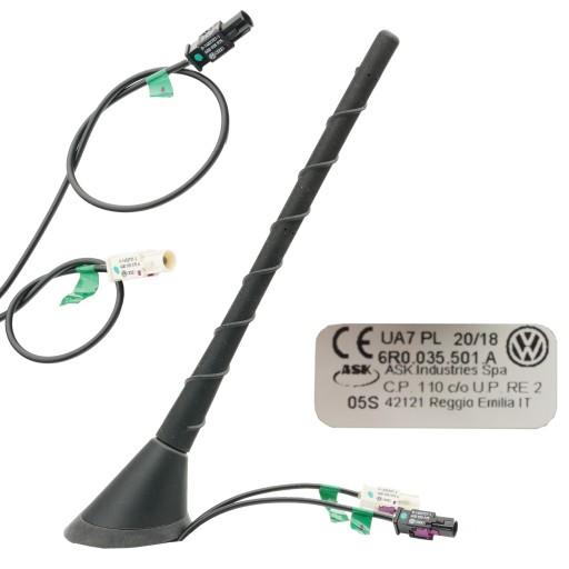 ОРИГІНАЛЬНА АНТЕНА НА ДАХ VW POLO UP! SEAT MII