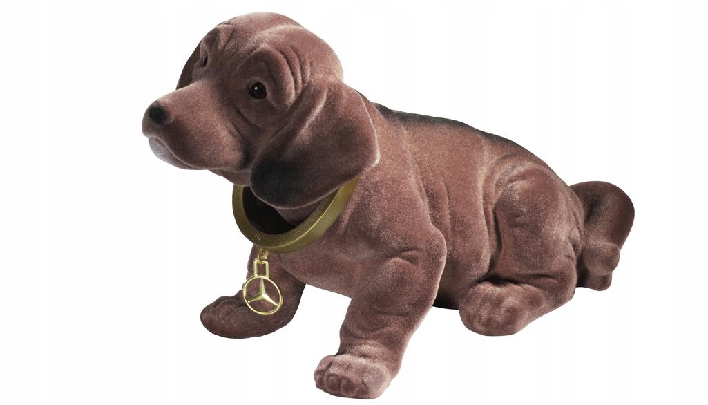 ОРИГИНАЛЬНЫЙ ТАЛИСМАН СОБАЧКА КИВАЮЩАЯ ГОЛОВА MERCEDES