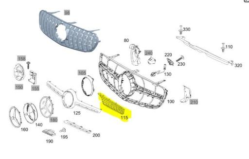 31686823 - VOLVO V60 S60 V90 защитная крышка двигателя 31686823