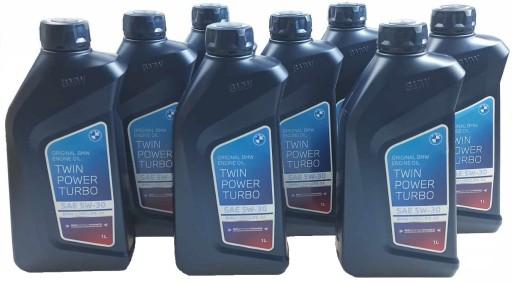 ОРИГИНАЛЬНОЕ BMW OIL 5W30 TWIN POWER TURBO LL04 8L КОМПЛЕКТ