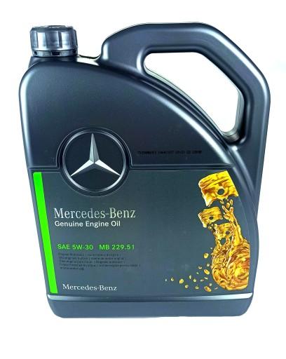 ОРИГІНАЛЬНЕ МАСЛО MERCEDES 5W-30 MB 229.51 5L