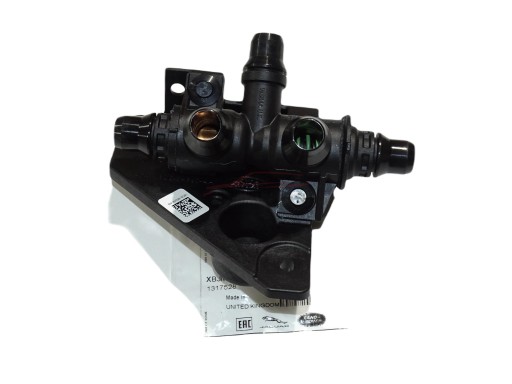 J9C17802 L8D265008AB - ОРИГІНАЛЬНА патрубок охолодження з клапаном EVOQUE JAGUAR E-PACE 1.5P LR125547