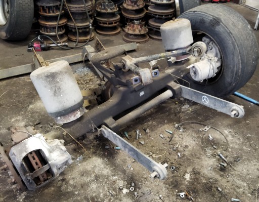 NR4/50DCL-7,5 - Підвісна осьова балка № 4/50dcl-7.5 mercedes actros mp2 mp3