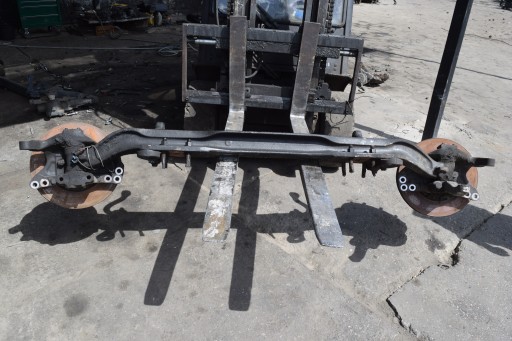 165n - Передний мост, передняя балка в сборе, daf xf cf 106