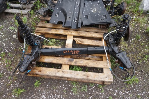 Задня вісь citroen c3 aircross 19r