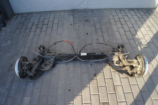 Задний мост clio v, кривая балки