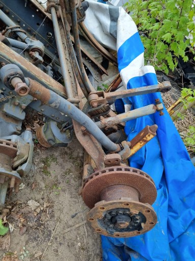 Передний мост подвески mercedes atego 1223