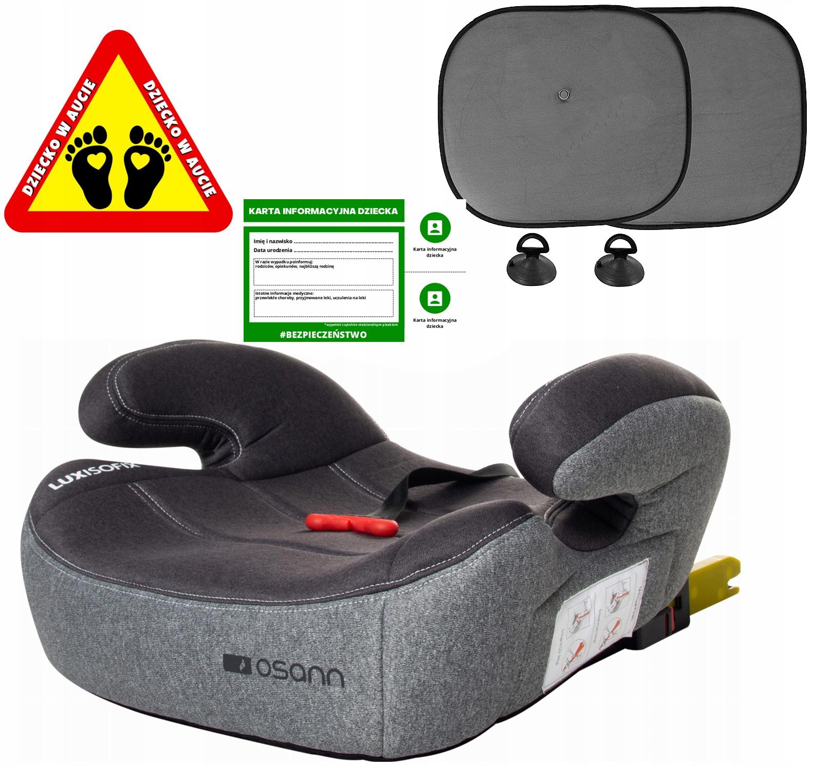 OSANN LUX ISOFIX ПОДСТАВКА СИДЕНЬЕ 15-36 КГ