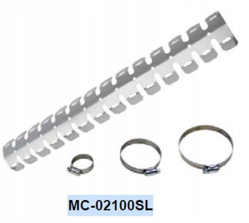 MC-02100SLIR - КРЫШКА ДИФФУЗОРА, АНОДИРОВАННАЯ СЕРЕБРО, ДЛИНА. 61 СМ, ШИРИНА 8 см