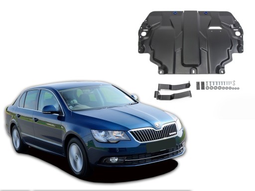 ТРАНСМІСІЯ КРИШКА ДВИГУНА СТАЛЕВА SKODA SUPERB 2008-2014 р.в.