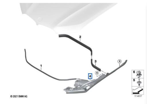 51767418197 - Накладка на крило BMW X5 G05 18-7418197