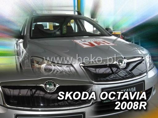 РЕШЕТКА РАДИАТОРА SKODA OCTAVIA II 07-13 ВЕРХНЯЯ