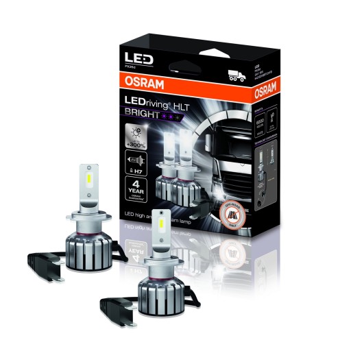 OSRAM LEDriving HLT BRIGHT H7 24 В 19 Вт +300 % 6000 К НЕТ ECE