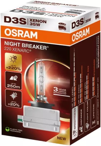 OSRAM NIGHT BREAKER 220 D3S BOX BULB