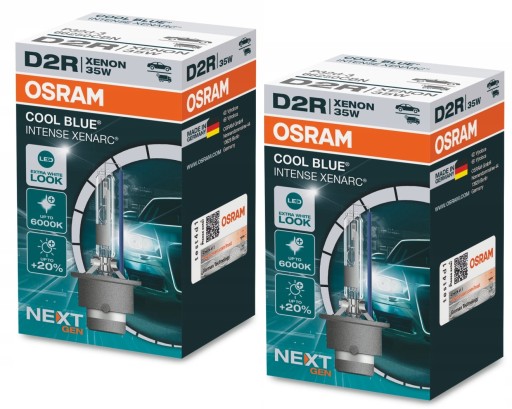 66250CBN - OSRAM Ксенонова лампа розжарювання D2R 35W P32D - 3 XENARC COOL BLUE INTENSE 6200K