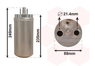 4300D453 - ОСУШИТЕЛЬ КОНДИЦИОНЕРА RENAULT