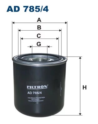 AD 785/4 - ВОЗДУШНЫЙ ОСУШИТЕЛЬ FILTRON AD 785/4 AD 785/4 FIL