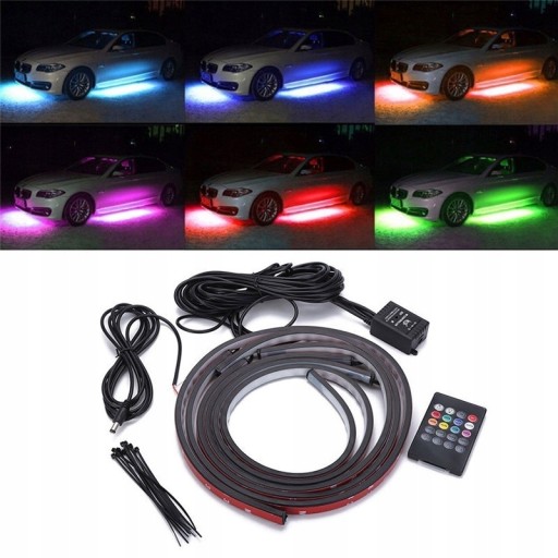 ПІДСВІТЛЕННЯ ШАСІ RGB LED STRIP NEON TUNING