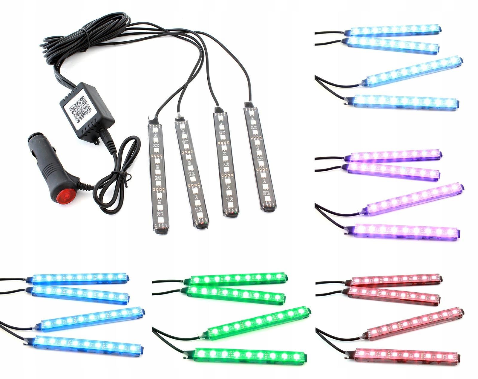 ОСВЕЩЕНИЕ САЛОНА АВТОМОБИЛЯ 36 LED RGB