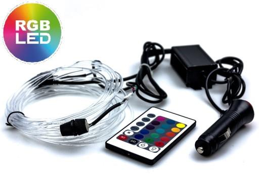 Внутреннее освещение LED RGB NEON FIBER 500CM
