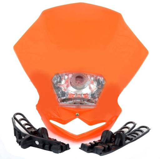 Обтічник універсальна помаранчева лампа передня хрест