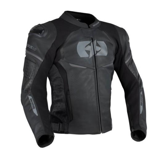 КУРТКА МУЖСКАЯ КОЖАНАЯ МОТОЦИКЛА ОКСФОРД NEXUS 1.0 ЧЕРНАЯ XL