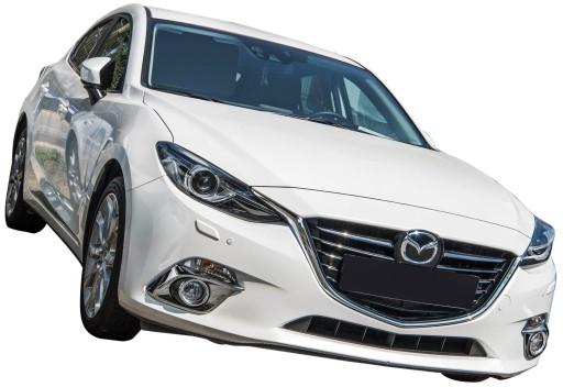 ДЕКОРАТИВНЫЕ ГАЛОГЕННЫЕ НАКЛАДКИ ПЕРЕДНЯЯ MAZDA 6 2012-2016