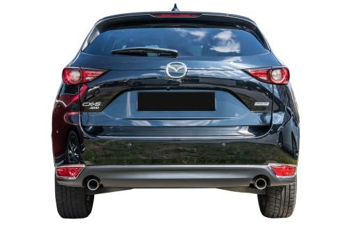 ДЕКОРАТИВНЫЕ ГАЛОГЕННЫЕ НАКЛАДКИ СЗАДИ ДЛЯ MAZDA CX-5 2017+